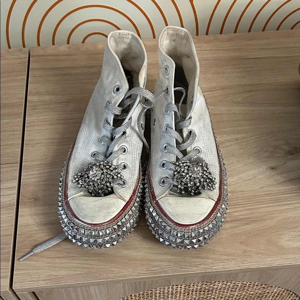 Converse Studded High-Top Sneakers